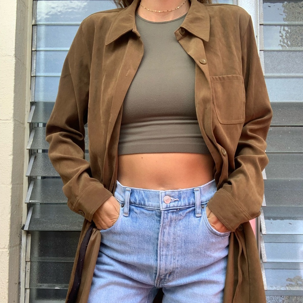 90s Eric Charles trench coat
